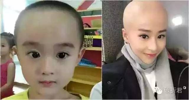 11张图看剃光头的女明星谁最惊艳,女星光头造型