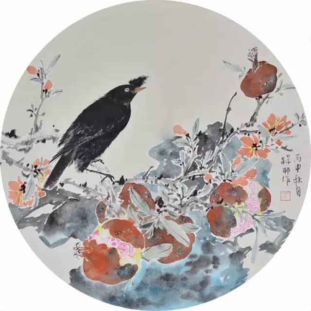 中国画的形和意,中国画最新构图