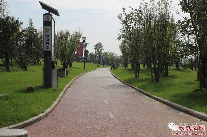 中国最智能的公园体育设施,体育公园智慧步道设施