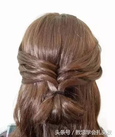 大蝴蝶结头饰发型小清新,蝴蝶结头饰搭配什么发型好看短发