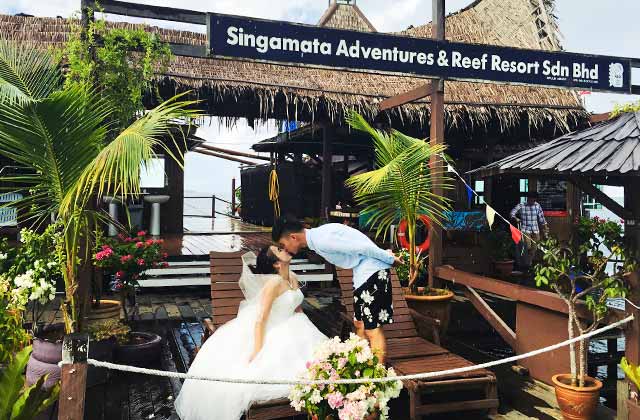 帅哥带你去日本旅游,仙本那个性旅拍婚纱照推荐