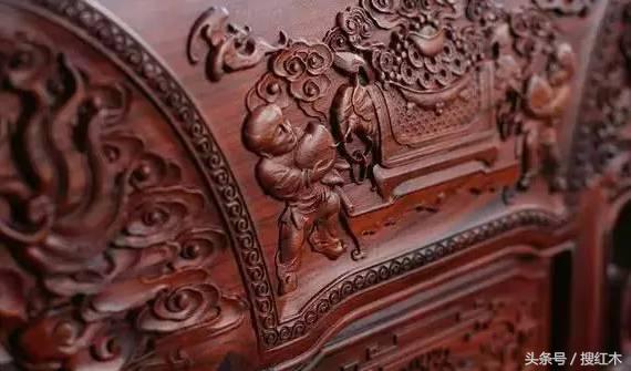 红木家具的纹路图片,红木家具怎么处理得好看