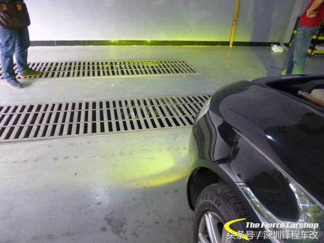 奥迪a6原车海拉六透镜改灯,a6海拉五透镜