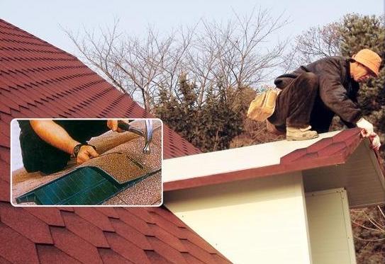 屋面沥青瓦的施工与安装步骤详解,斜屋面多彩玻纤沥青瓦安装视频