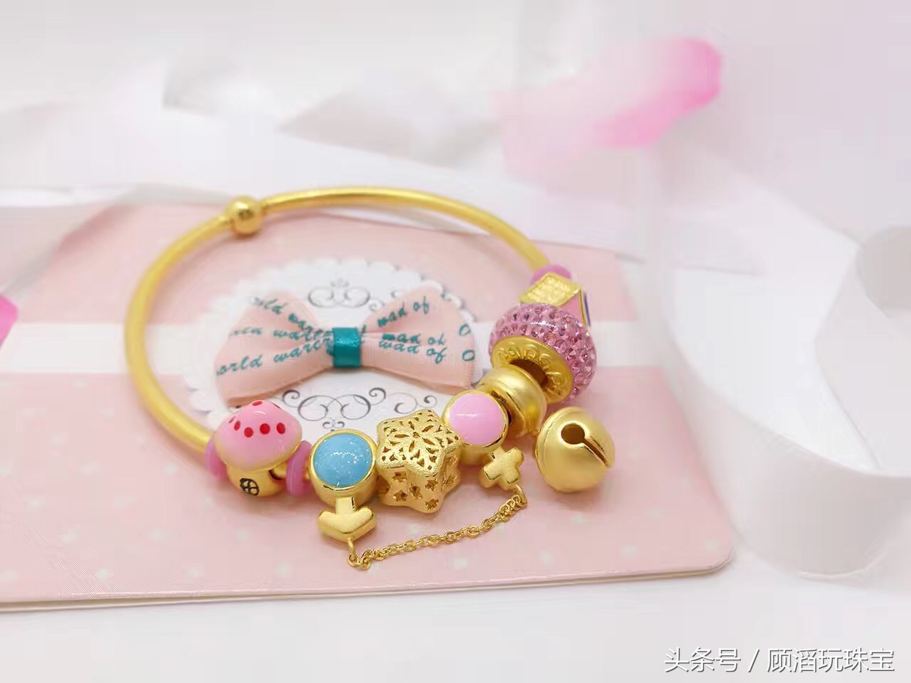 手工款黄金潘多拉手链,黄金款潘多拉手链结实么