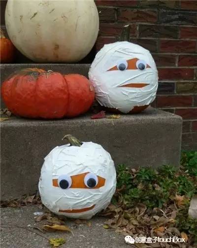 万圣节特色南瓜造型,万圣节的南瓜怎么装饰呢
