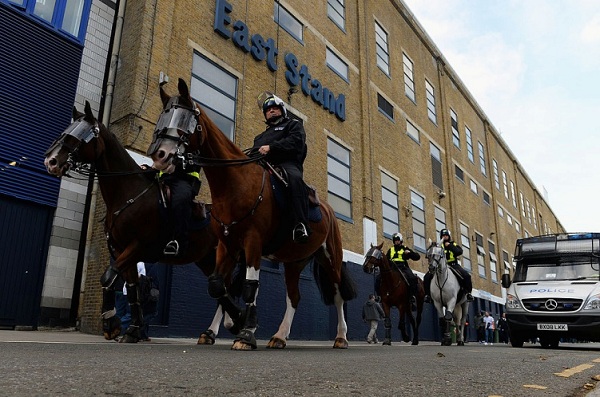 驻英记者小纯真：“一骑当千”—走近英超赛场外的骑警