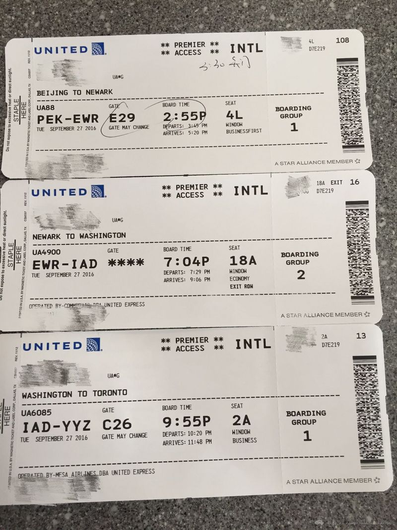 美联航头等舱：欧若拉女神眷顾之旅