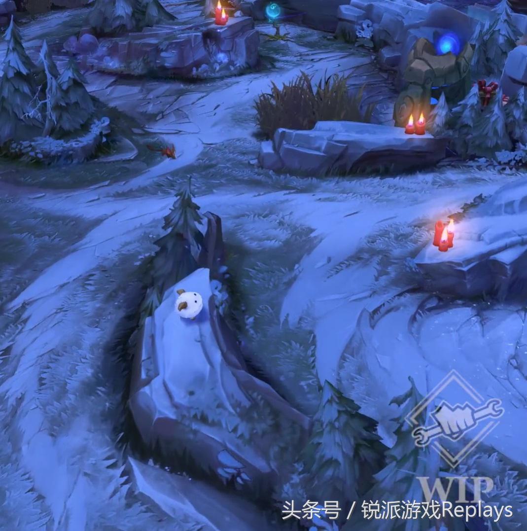 英雄联盟冰雪大峡谷地图,英雄联盟冰雪节地图