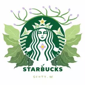 这个万圣节，36位插画师把星巴克女郎玩坏了……