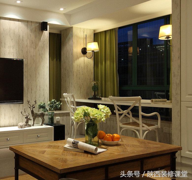 140平米简美混搭装修效果图,130平中西混搭装修