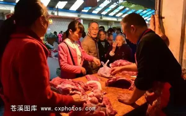 东溪古镇街景,苍溪县古镇全景图