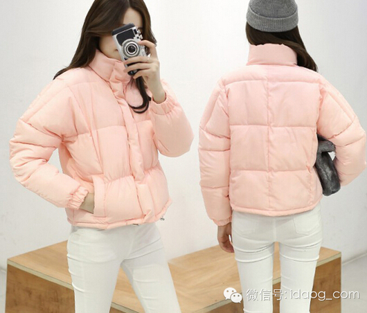 韩版时尚洋气冬季棉服,秋冬加厚韩版休闲保暖棉衣