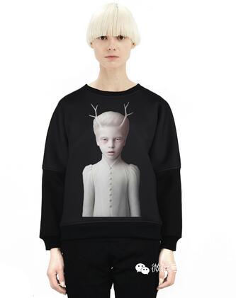 极简主义卫衣，个性时尚，欧美街头形象尽显！