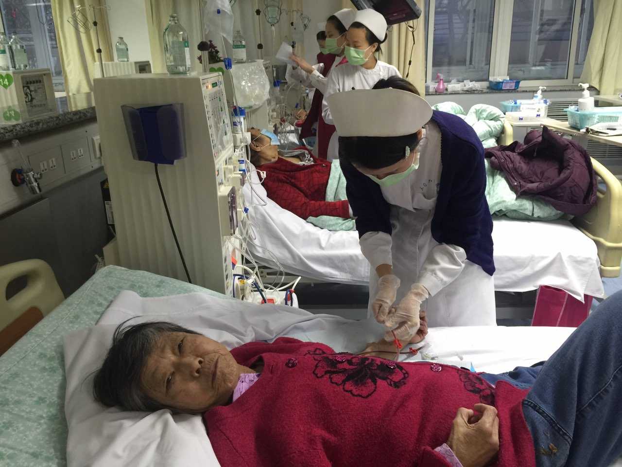 解放军306医院除夕之夜倒计时与正计时