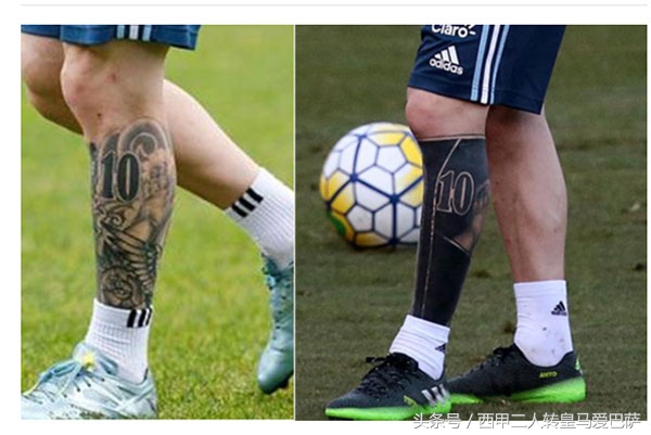 梅西哪个脚纹身了,梅西最新纹身曝光
