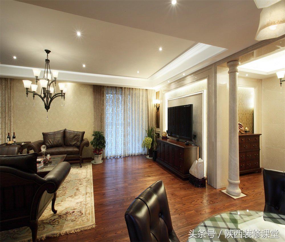 简美实木轻奢装修风格,高级奢华实木装修风格图片