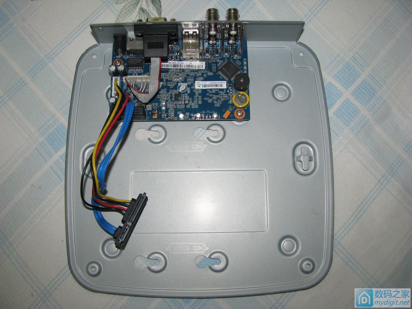 大华录像机拆机,拆解大华