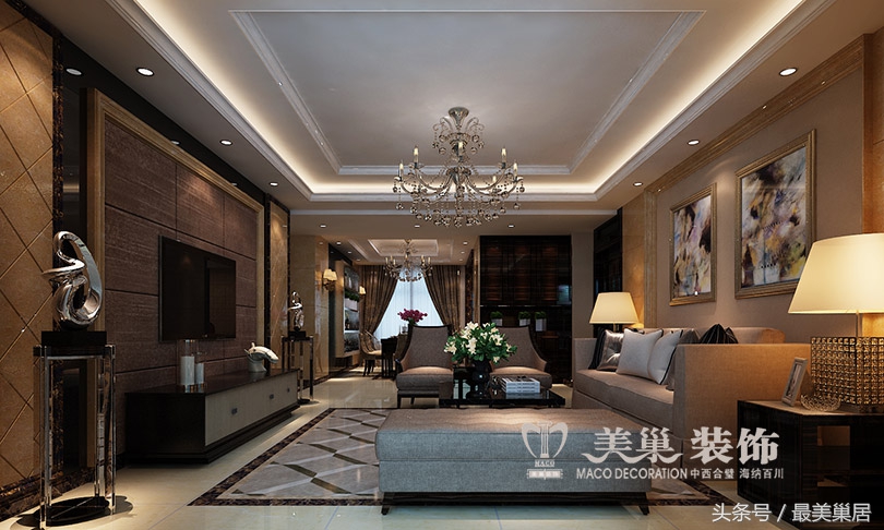 正商双湖湾装修,正商双湖湾联排别墅装修案例