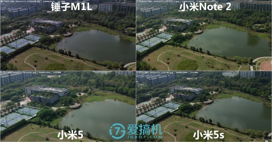 锤子m1l对比红米note4x,小米6x与锤子m1l