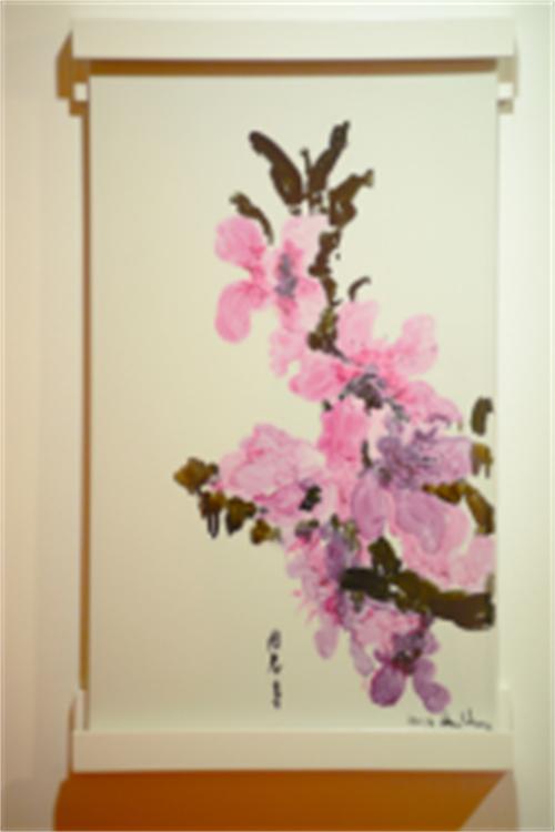 周春芽先生·梅森瓷艺全球首件绿狗瓷雕塑暨桃花瓷画限量发表