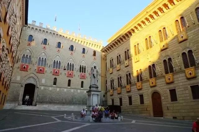 俯瞰锡耶纳,意大利锡耶纳教堂