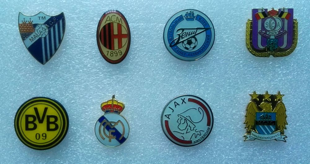 足球俱乐部徽章大全,徽章收藏有意义吗