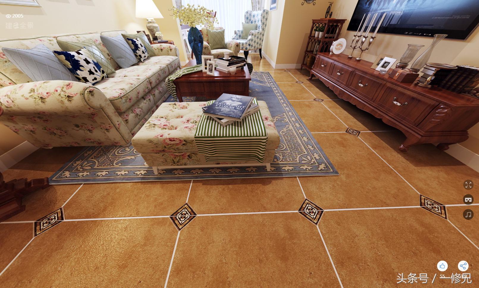 你邻居田园风格的家被推荐上头条啦——福州世欧王庄