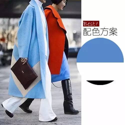2020年流行色太蓝了附配色表,时尚配色什么颜色好看