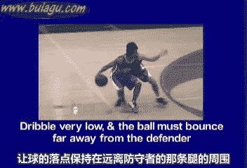 篮球行进间运球教学,篮球左右手交替运球