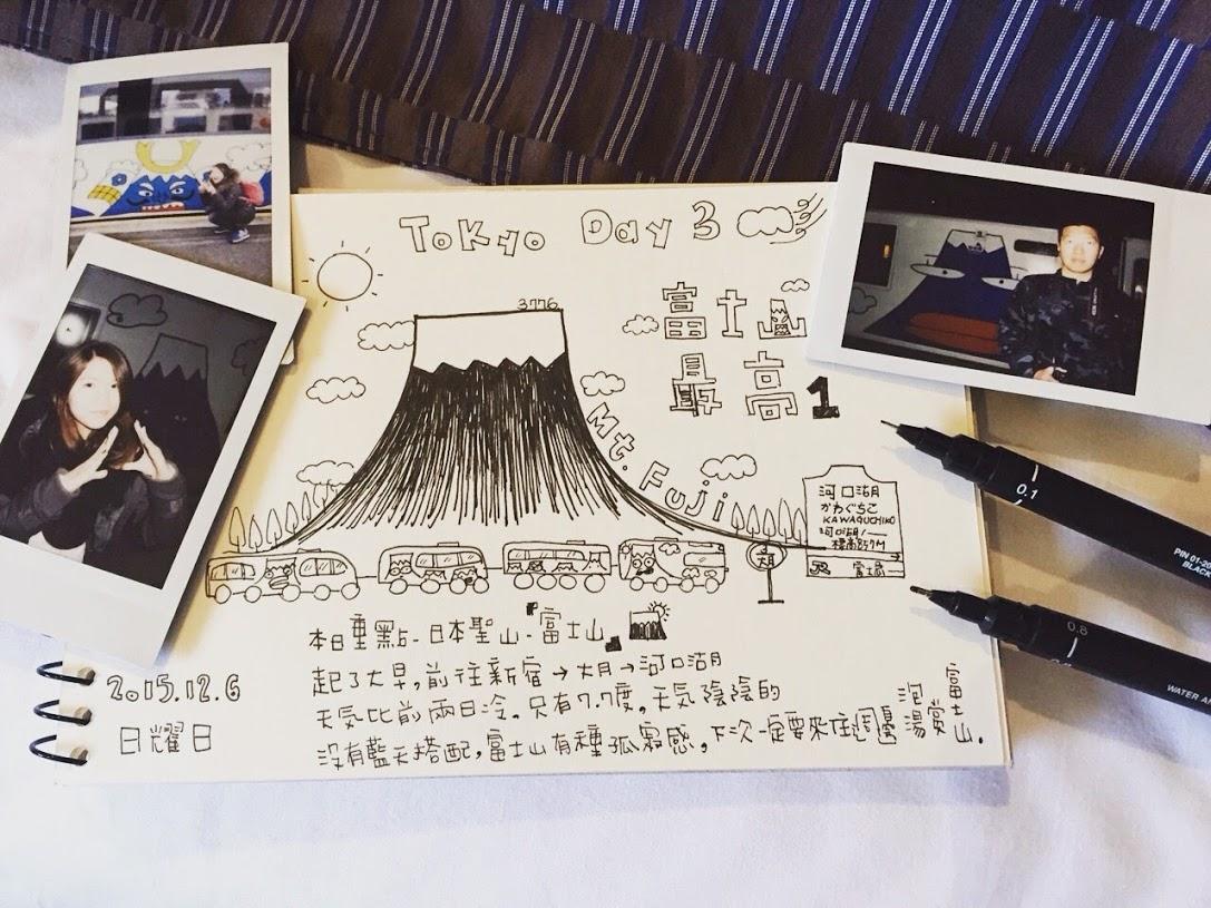 京都银杏图虫旅行,手绘研学旅游日记