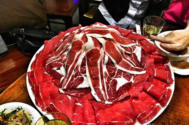 西安冬天火锅,下雪了一定要吃一顿热乎乎的火锅