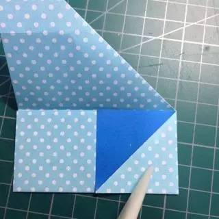 手工折纸生日礼盒小机关,折纸手工小礼盒