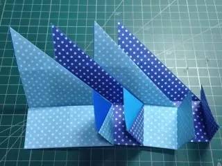 手工折纸生日礼盒小机关,折纸手工小礼盒