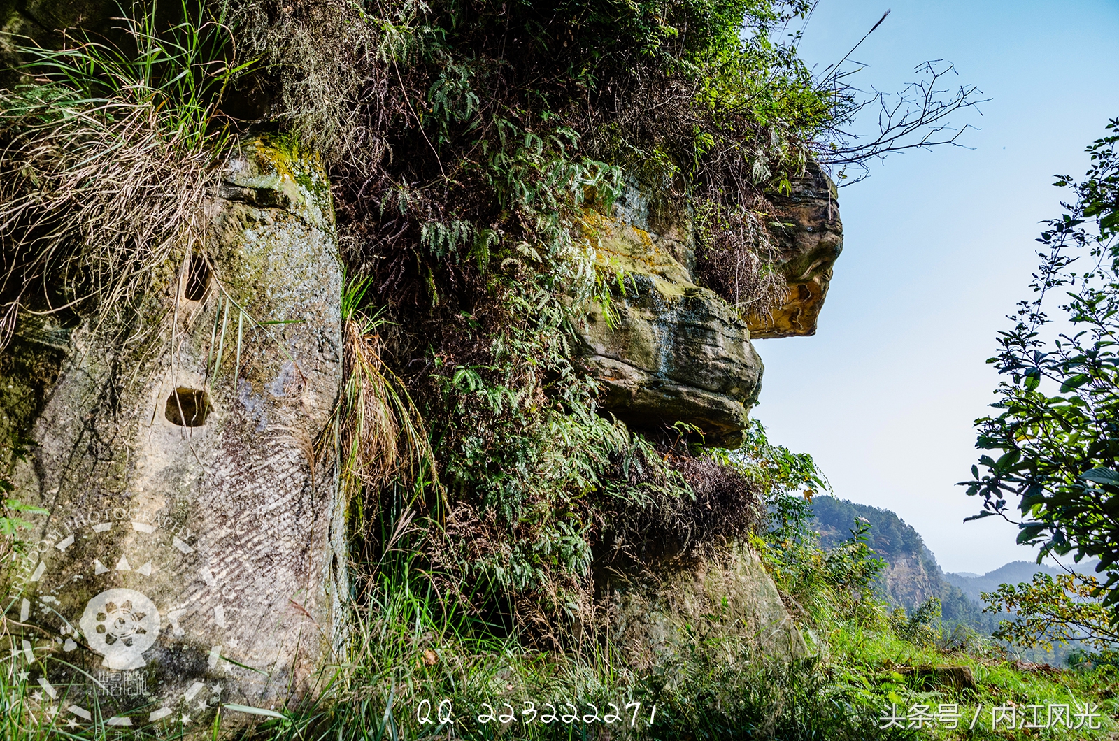攀越震撼的内江威远高顶寨