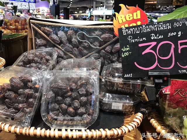 泰国进口超市里的那些水果，看着真新鲜，真漂亮，价格也不便宜！