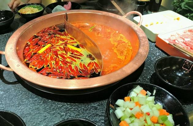 西安冬天火锅,下雪了一定要吃一顿热乎乎的火锅