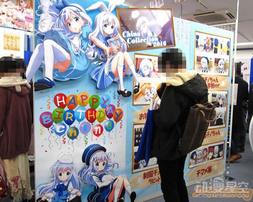 萝莉就是正义秋叶原店铺为《点兔》女主智乃庆生