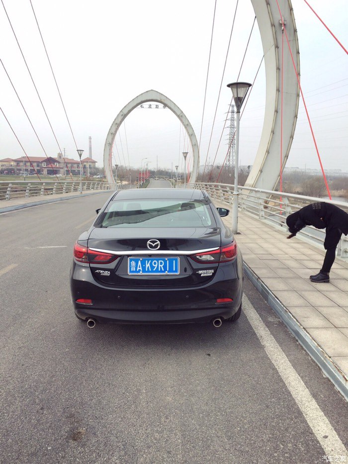 atenza阿特兹全媒体试驾,18款阿特兹黑色提车作业