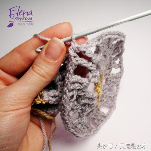 俄罗斯钩针编织教程,俄罗斯钩针钩法视频