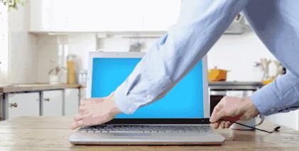 只需一秒就能让你的电脑变触屏,电脑改成触控屏