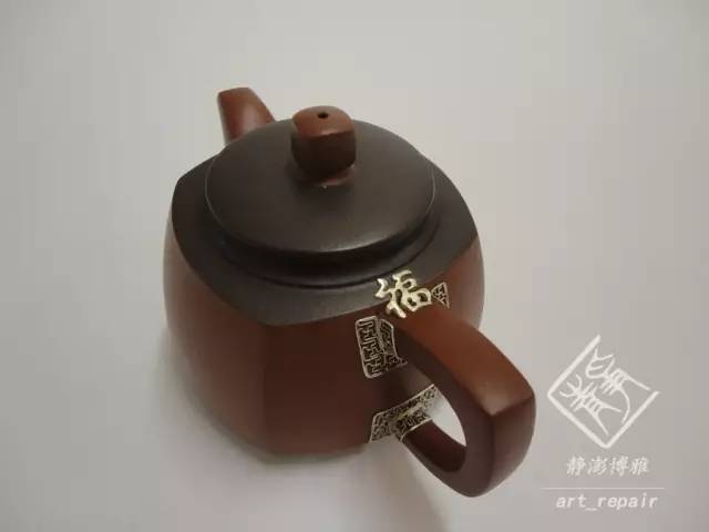 紫砂壶壶把断了如何修复最简单的,断把提梁壶怎么修复