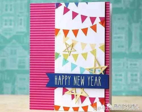 2022年元旦贺卡手工简单又漂亮,最精美的秋天手工