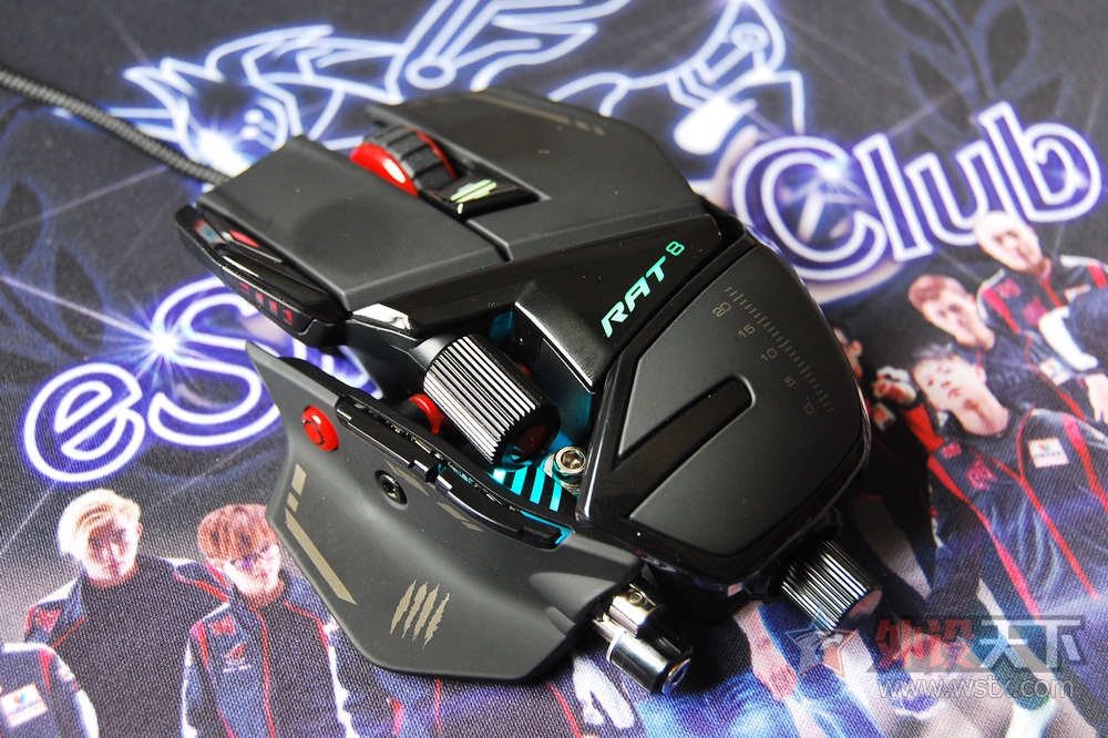 「烧友评测」理工男的玩具——美加狮MadCatzR.A.T.8鼠标评测
