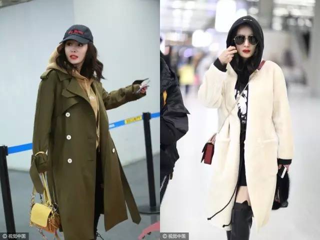 过膝靴杨幂,杨幂穿黑色过膝长靴街拍