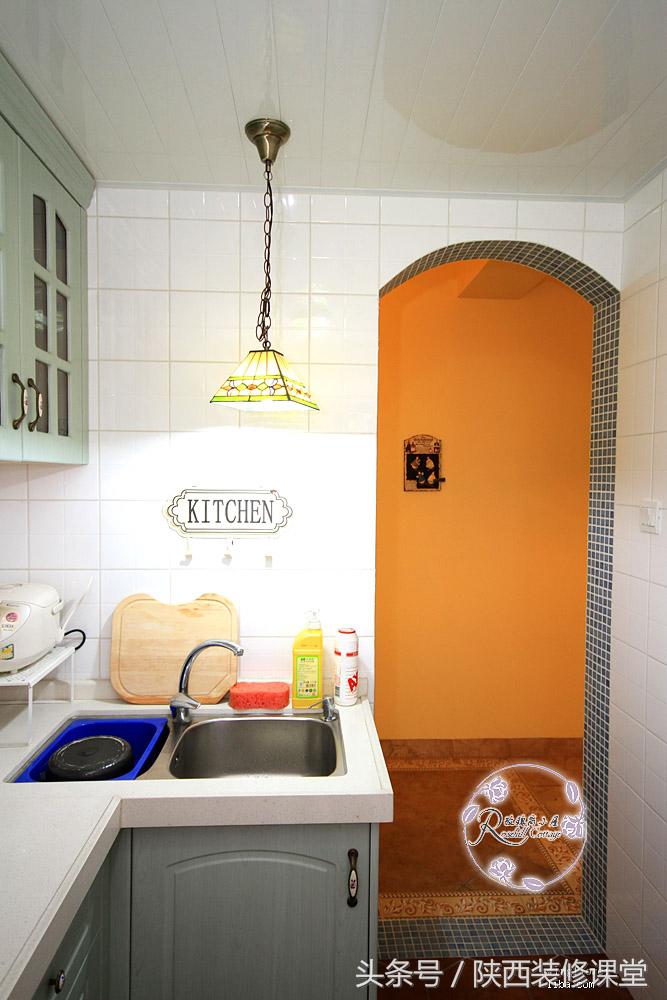 美式简约风硬装软装19万,10万硬装小户型复古风