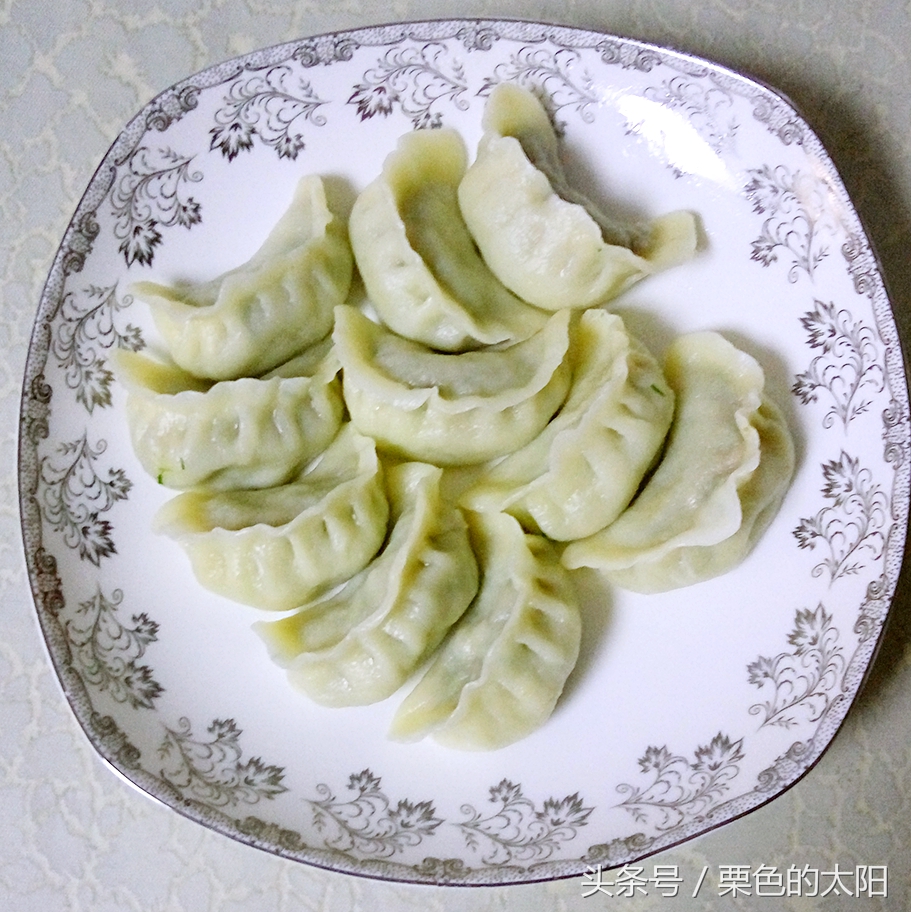 大肉韭菜馅儿饺子,大肉小茴香饺子