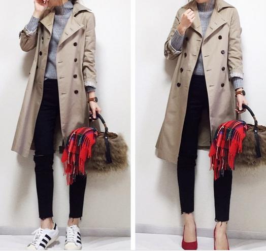 博主｜冬天围巾买了不会搭看看这位博主怎么把围巾搭配好