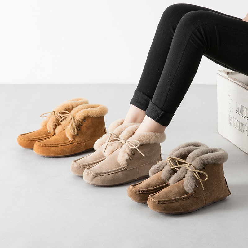 手把手教你，抗寒勇士雪地靴怎么穿才不会显肿