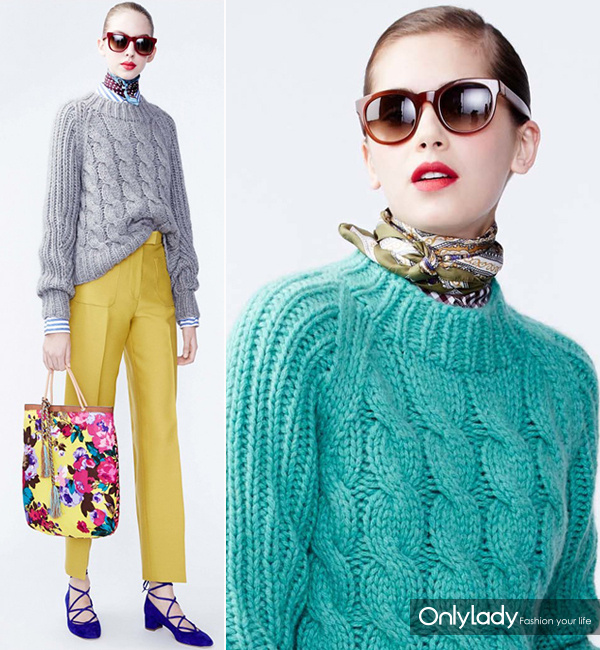 凯特王妃蓝色丝巾,凯特王妃戴丝巾